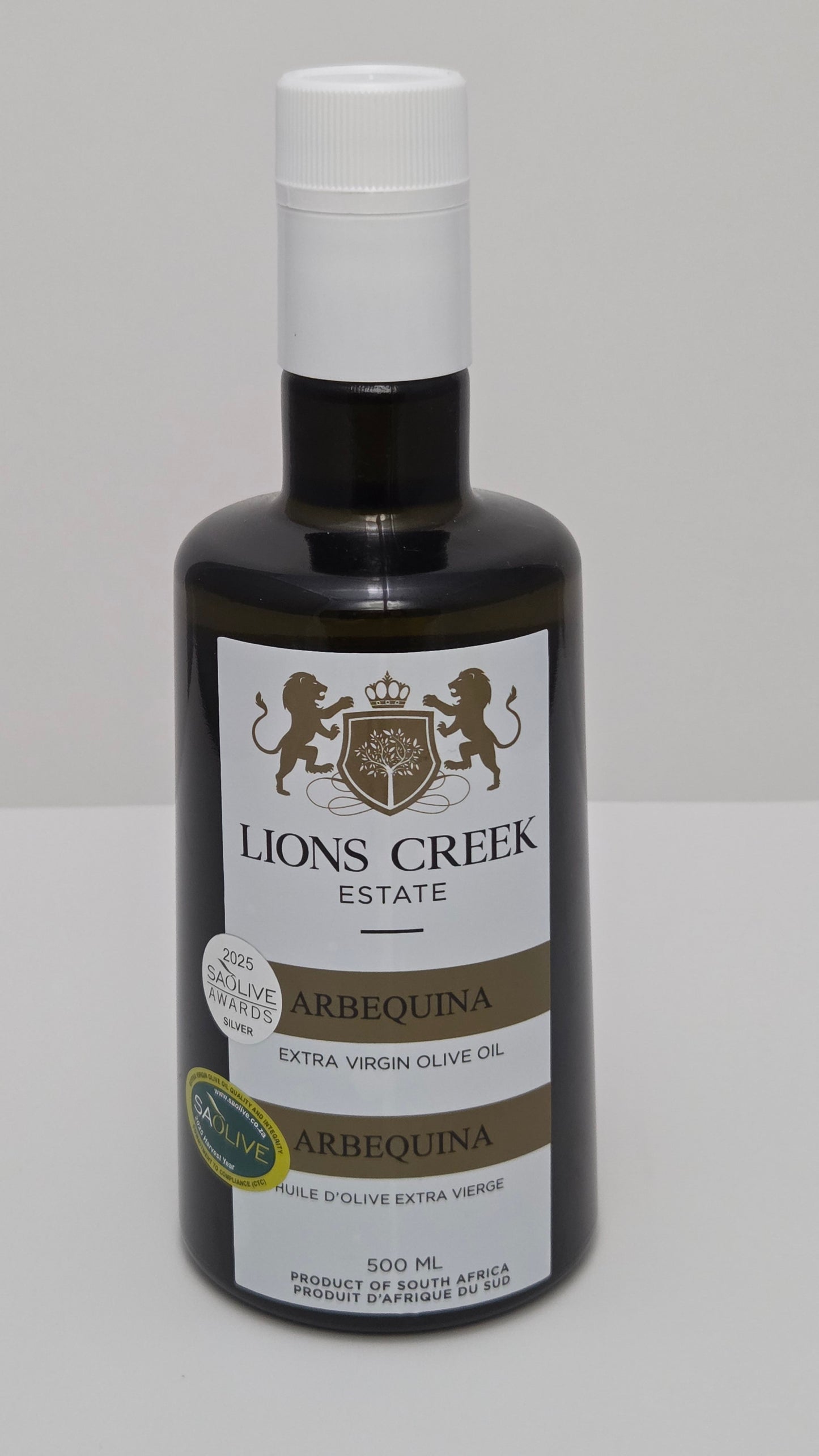 Arbequina 500 ml EVOO - Each